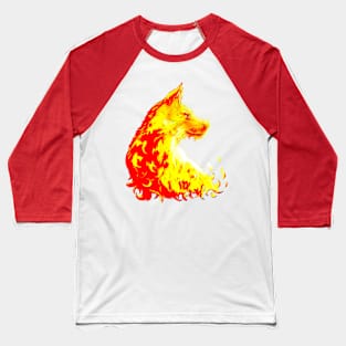 fire dog Baseball T-Shirt